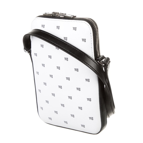 Leather Monogram Shoulder Bag - Picture 2 of 6